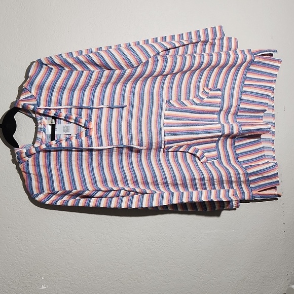 Hobie Other - Hobie Top Tunic Beach Cover Up Dress Shirt Hoodie Size L